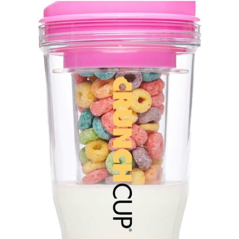 Pink Crunch Cup for cereal